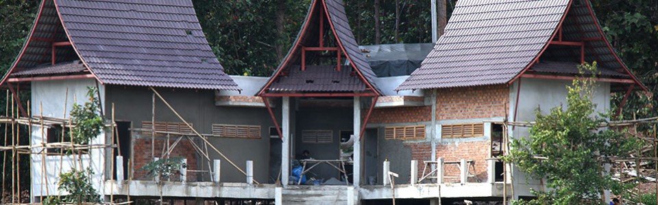 Construction d’une maison avec dortoirs