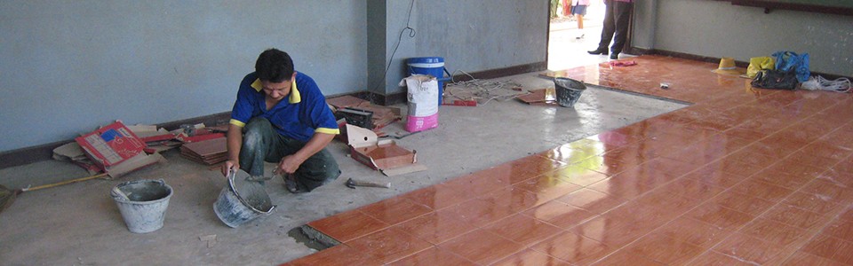 Ecole Wat Tungpo, rénovation et installations sanitaires